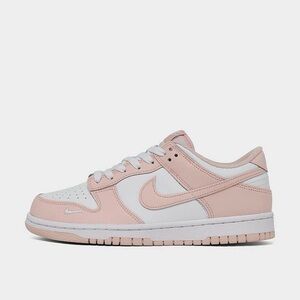Sz 7Y / Women 8.5 Big Kid GS Nike Dunk Low IF6172-100 White/Washed Coral